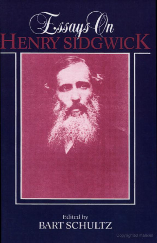 Essays on Henry Sidgwick