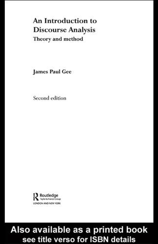 An Introduction to Discourse Analysis: Theory and Method, 2nd Edition