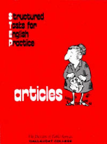 Structured Task for English Practice: Articles (Structured Tasks for English Practice)