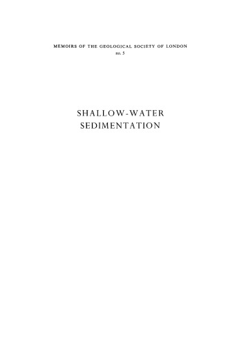 Shallow-water sedimentation,: As illustrated in the Upper Devonian Baggy Beds (Geological Society of London. Memoir)