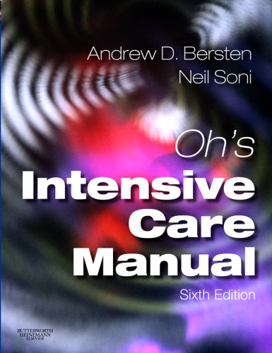 Oh's Intensive Care Manual, 6th edition