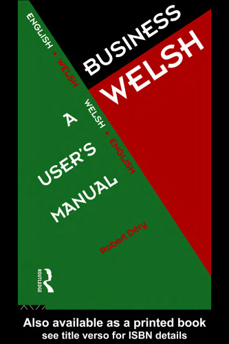 Business Welsh: A User's Manual