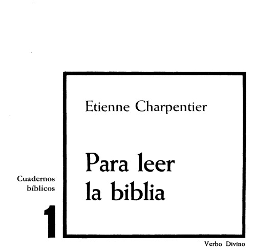 Para Leer la Biblia