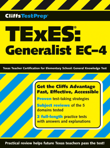 CliffsTestPrep TExES: Generalist EC-4 (CliffsTestPrep)