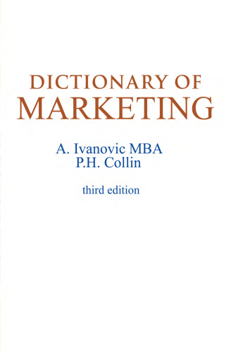 Dictionary of Marketing