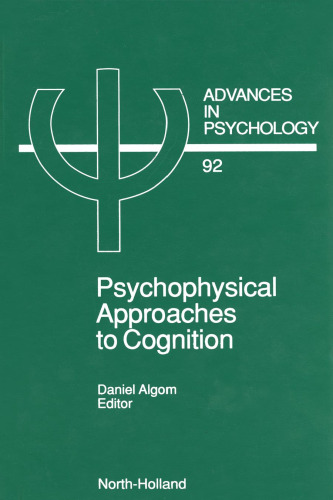 Psychophysical Approaches to Cognition