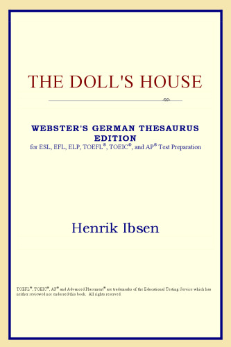 The Doll's House (Webster's German Thesaurus Edition)