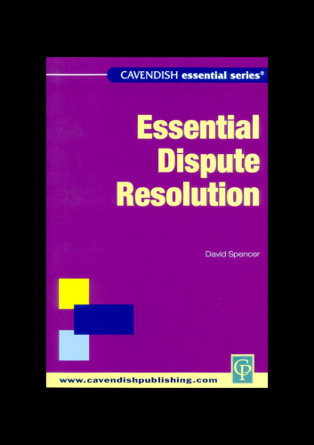Australian Essential Dispute Resolution (Australian Essentials)
