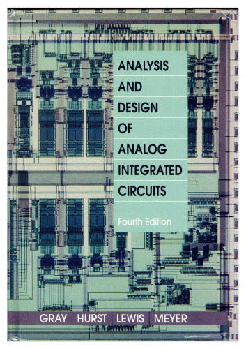 Analysis and Design of Analog Integrated Circuits (4th Edition)
