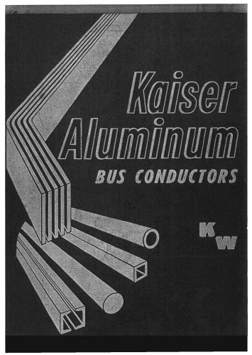 Kaiser Aluminum Electrical Bus Conductors Technical Manual