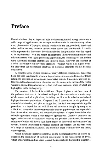 Electric Drives and Electromechanical Systems: Applications and Control