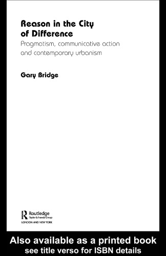 Reason in the City of Difference (Questioning Cities Series)