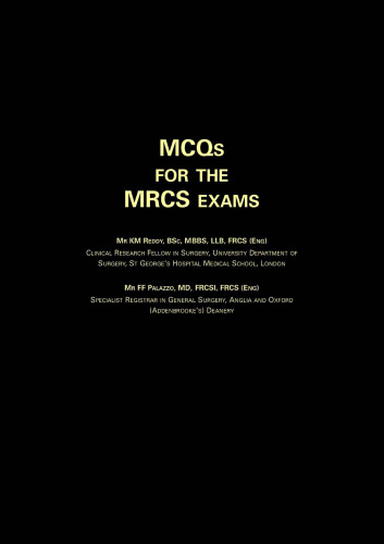McQs for the Mrcs Exam (Principles of Law)