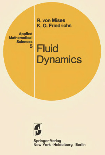 Fluid Dynamics  (Applied Mathematical Sciences)
