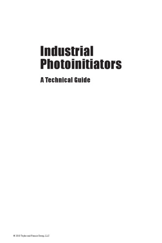 Industrial Photoinitiators: A Technical Guide