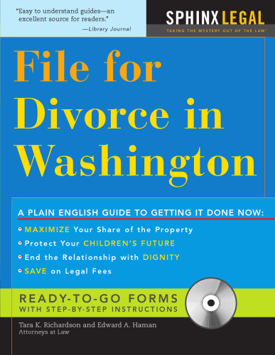 File for Divorce in Washington (Legal Survival Guides)