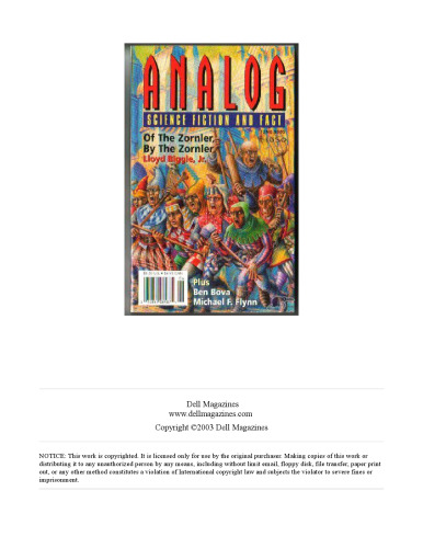 Analog Science Fiction and Fact, June 2003 (Volume CXXIII, No. 6)