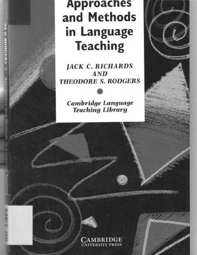 Approaches and Methods in Language Teaching: A Description and Analysis