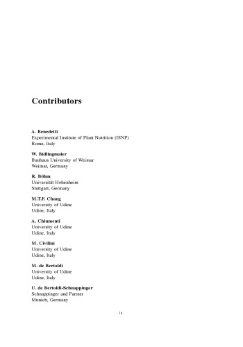 Compost Science and Technology, Volume 8 (Waste Management)