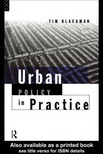 Urban Policy in Practice