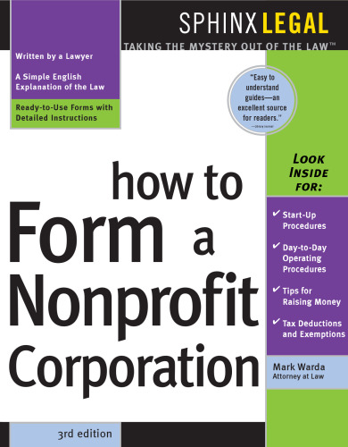 How to Form a Nonprofit Corporation