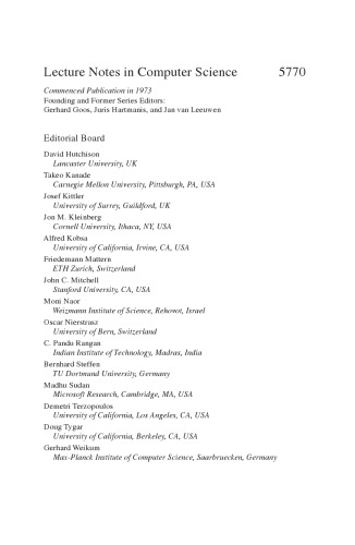 Transactions on Pattern Languages of Programming I