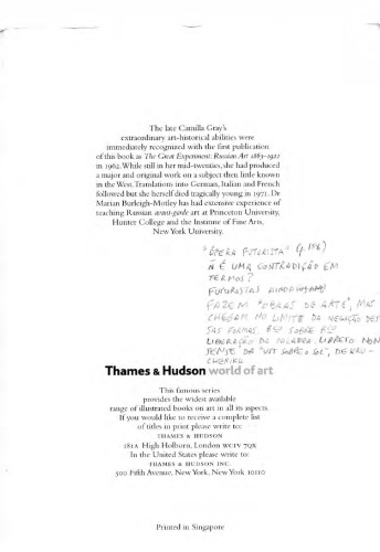 The Russian Experiment in Art 1863–1922 (Revised Edition)