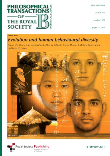 Evolution and Human Behavioural Diversity ()