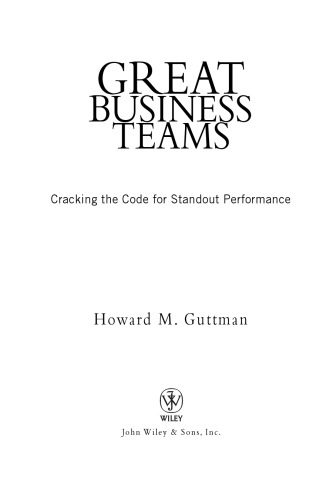 Great Business Teams: Cracking the Code for Standout Performance