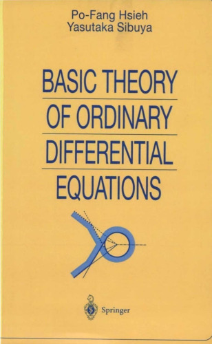 Basic Theory of Ordinary Differential Equations