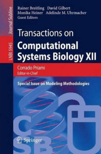Transactions on Computational Systems Biology XII: Special Issue on Modeling Methodologies
