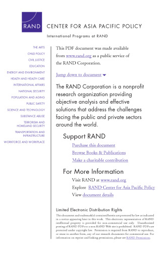 Modernizing the North Korean System: Objectives, Method, and Application