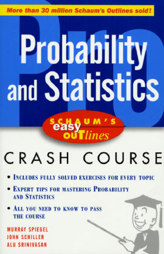 Easy Outline of Probability and Statistics