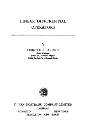 Linear differential operators.