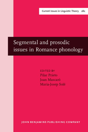 Segmental and Prosodic Issues in Romance Phonology