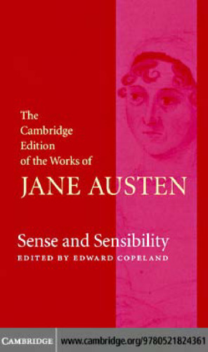 Sense and Sensibility (The Cambridge Edition of the Works of Jane Austen)