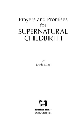 Prayers And Promises for Supernatural Childbirth