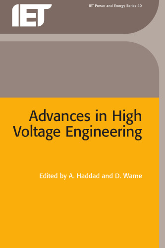 Advances in High Voltage Engineering