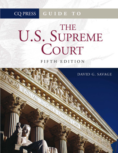 Guide to the US Supreme Court, 2-Volume Set, 5th ed (Congressional Quarterly's Guide to the Us Supreme Court)