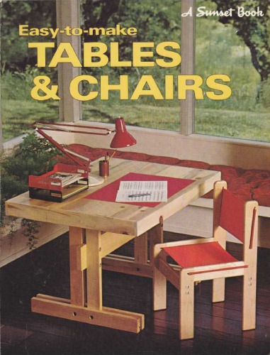 Easy to Make Tables and Chairs