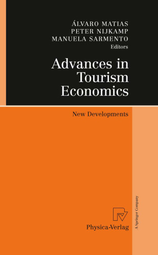 Advances in Tourism Economics: New Developments