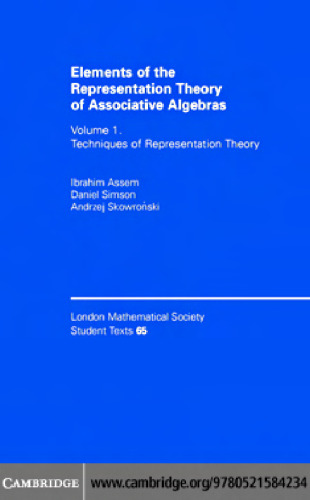 Elements of the representation theory of associative algebras