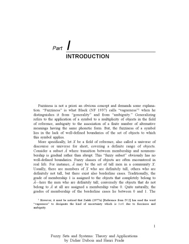 Fuzzy Sets and Systems Theory and Applications