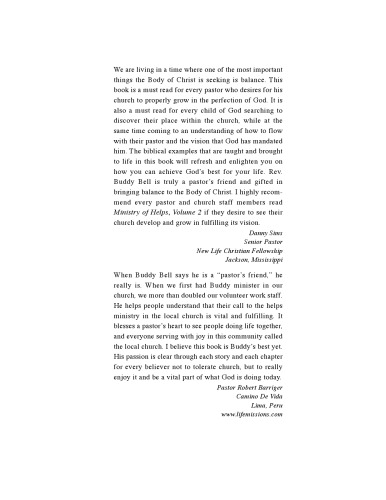 The Ministry of Helps Handbook, Vol. 2 (Ministry of Helps)