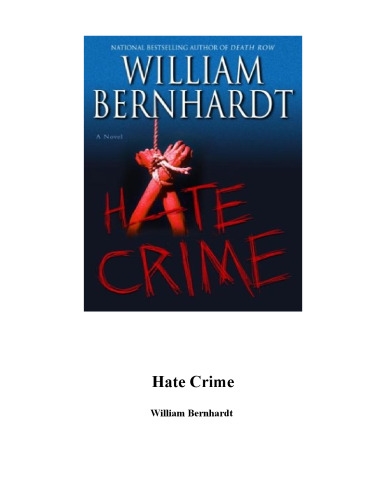 Hate Crime: A Novel of Suspense