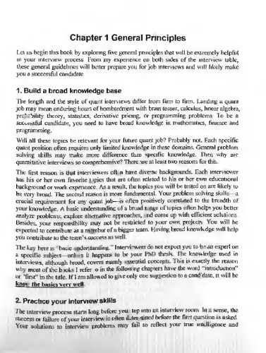 A Practical Guide To Quantitative Finance Interviews