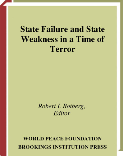 State Failure and State Weakness in a Time of Terror