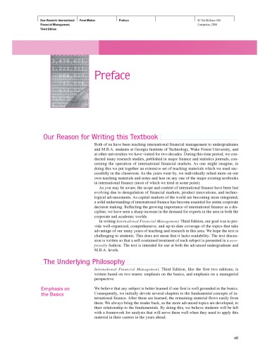 International Financial Management 3rd Edition