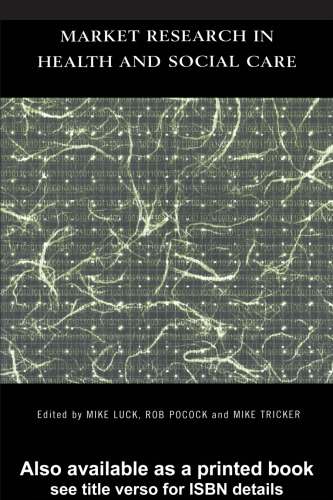 Market Research in Health and Social Care