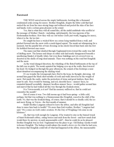 The Stone of Farewell (Memory, Sorrow and Thorn)